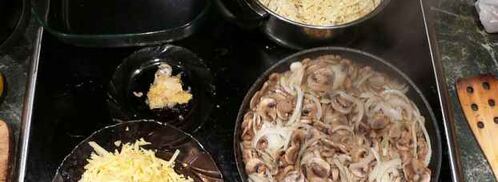 макароны с шампиньонами. Шаг 16