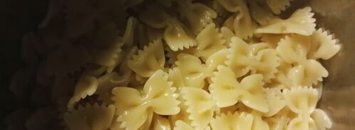 паста фарфалле в сырном соусе. Шаг 6