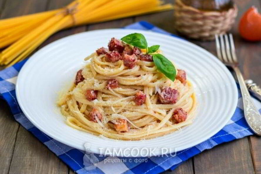 Рецепт паста карбонара
