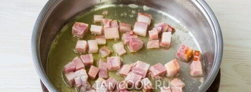 паста карбонара. Шаг 6