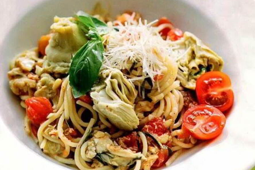 Рецепт паста с артишоками