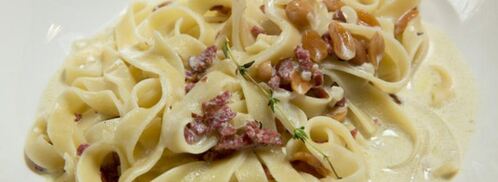 паста с копченой колбасой и арахисом. Шаг 3