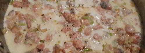 паста с красной рыбой в сливочном соусе. Шаг 5