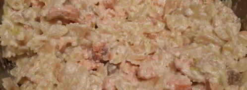 паста с красной рыбой в сливочном соусе. Шаг 8