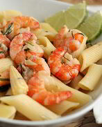Паста с креветками