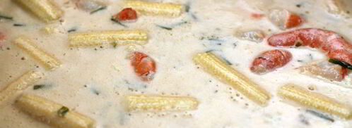 паста с креветками. Шаг 8