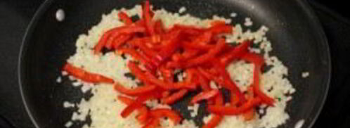 паста с курицей и овощами. Шаг 3