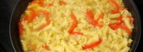 паста с курицей и овощами. Шаг 5