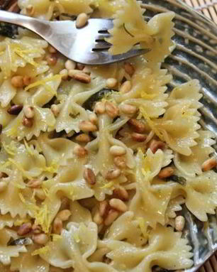 Паста с лимоном
