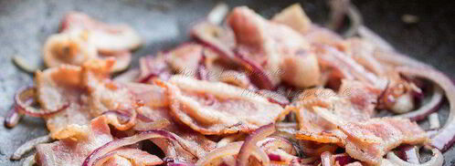 паста с оливками, беконом и фетой. Шаг 5