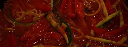 паста с цукини и ботаргой. Шаг 4