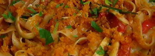 паста с цукини и ботаргой. Шаг 10