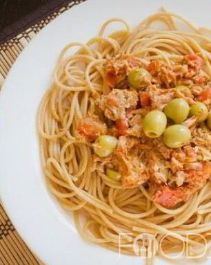 Паста с тунцом