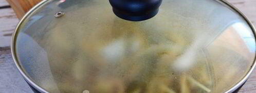 спагетти с кальмарами в сливочном соусе. Шаг 15