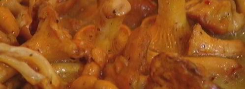 спагетти с лисичками и оливками. Шаг 5