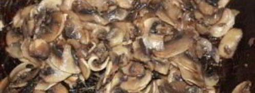 спагетти со сливками и грибами. Шаг 2