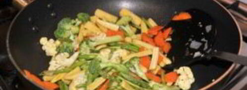 жареная лапша с овощами. Шаг 6