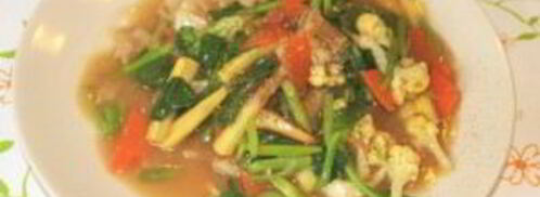 жареная лапша с овощами. Шаг 9