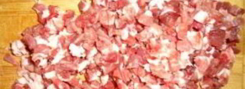 манты с тыквой и мясом. Шаг 4