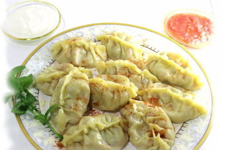 Рецепт манты с тыквой