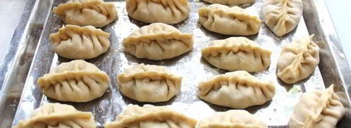 манты с тыквой. Шаг 5