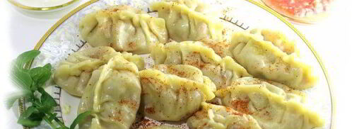 манты с тыквой. Шаг 7