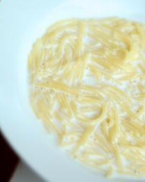 Молочная лапша