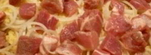 мясо по-французски с картофелем. Шаг 3