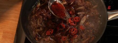 баранья лопатка с чесночным припеком. Шаг 6