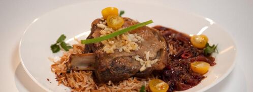 баранья лопатка с чесночным припеком. Шаг 7