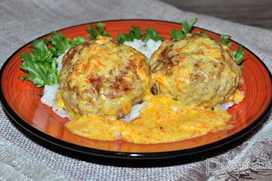 Рецепт биточки в молочном соусе