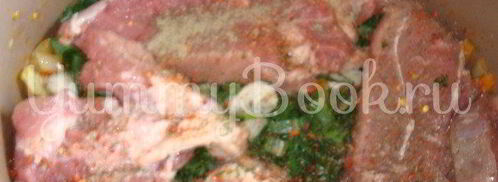 говядина по-кавказски в мультиварке. Шаг 3