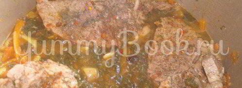 говядина по-кавказски в мультиварке. Шаг 4