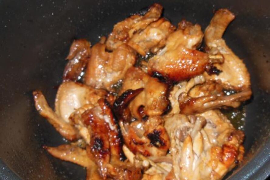 Рецепт имбирно-медовые куриные крылышки