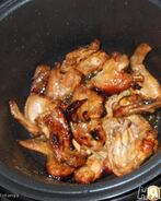 Имбирно-медовые куриные крылышки