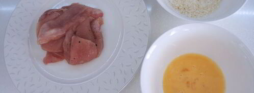 куриное филе в кокосовой стружке с апельсиновым соусом. Шаг 2