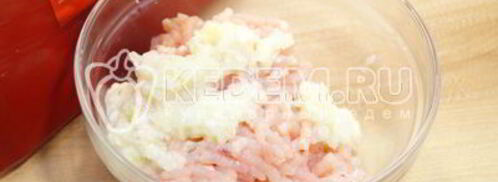 куриный фарш. Шаг 3