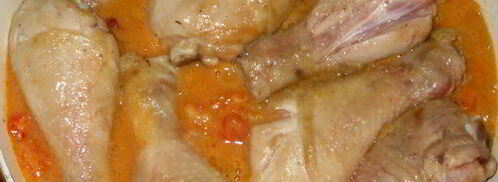 куриные голени с горчицей и овощами. Шаг 4