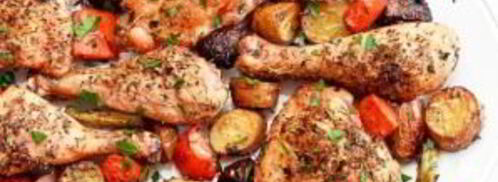 куриные ножки с овощами. Шаг 3