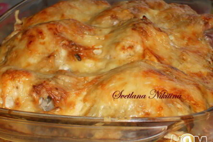 Рецепт курица на гречневой подушке