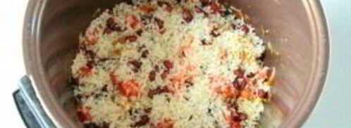 курица с рисом и фасолью. Шаг 6