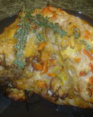 Мясо с морковью и жгучим перцем