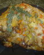 Мясо с морковью и жгучим перцем