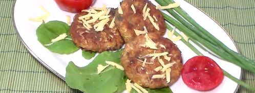 овощные биточки из кабачков. Шаг 10