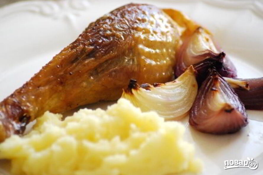 Рецепт петух, запеченный в духовке целиком