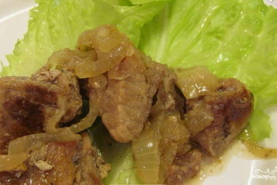 Рецепт свинина кусочками на сковороде