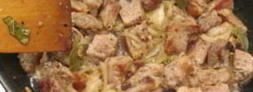 свинина кусочками на сковороде. Шаг 6