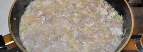 свинина по-нормандски с сидром. Шаг 4