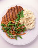 Свинина со стручковой фасолью