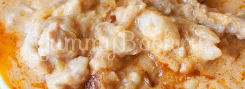 свинина тушеная в сметанно-томатном соусе в мультиварке. Шаг 8